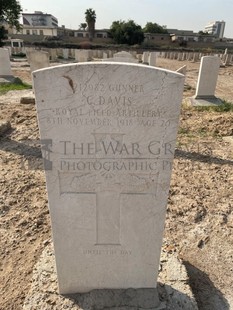 BAGHDAD (NORTH GATE) WAR CEMETERY - DAVIS, C